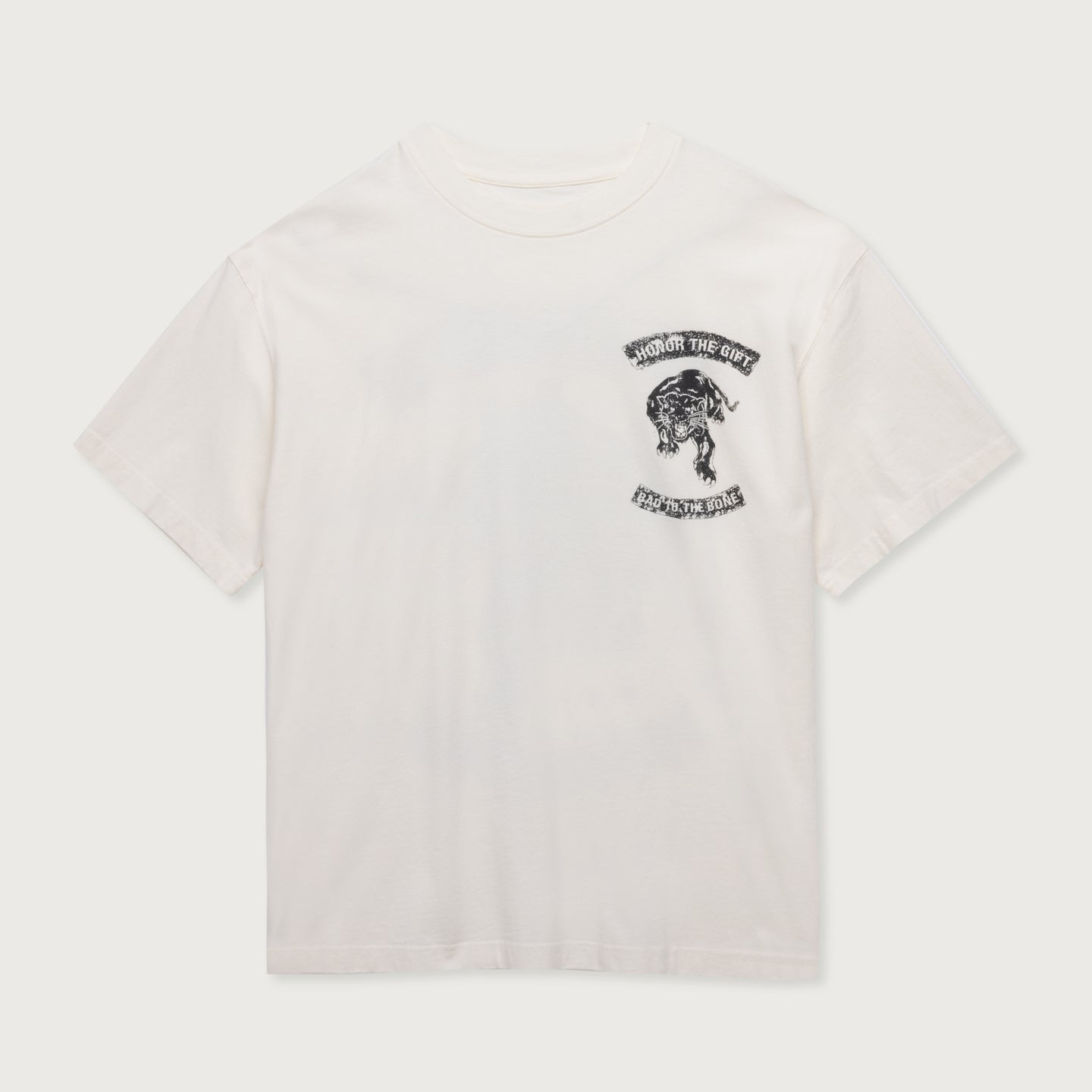 Bad To The Bone Tee - White