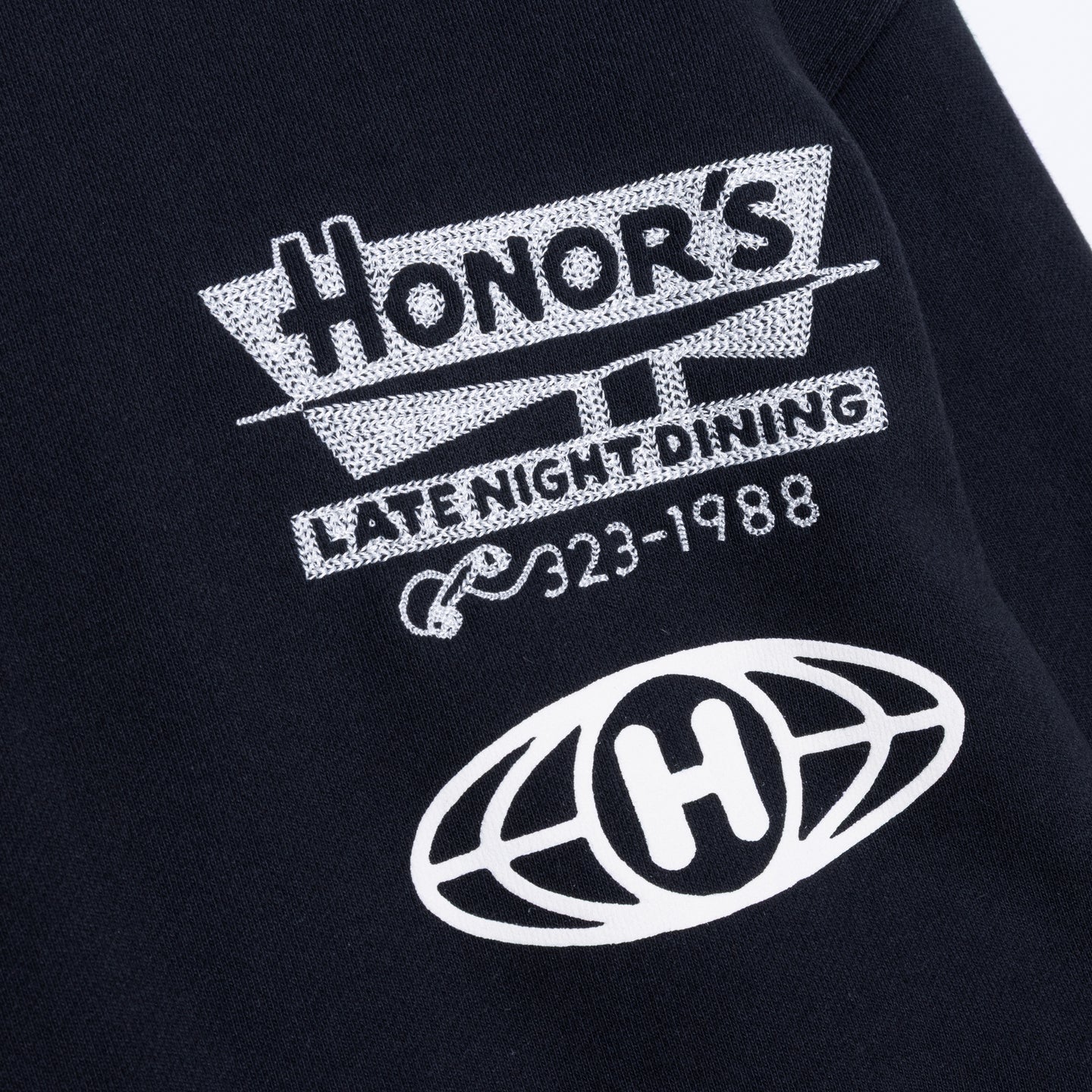 Mixed Logo Crewneck - Black