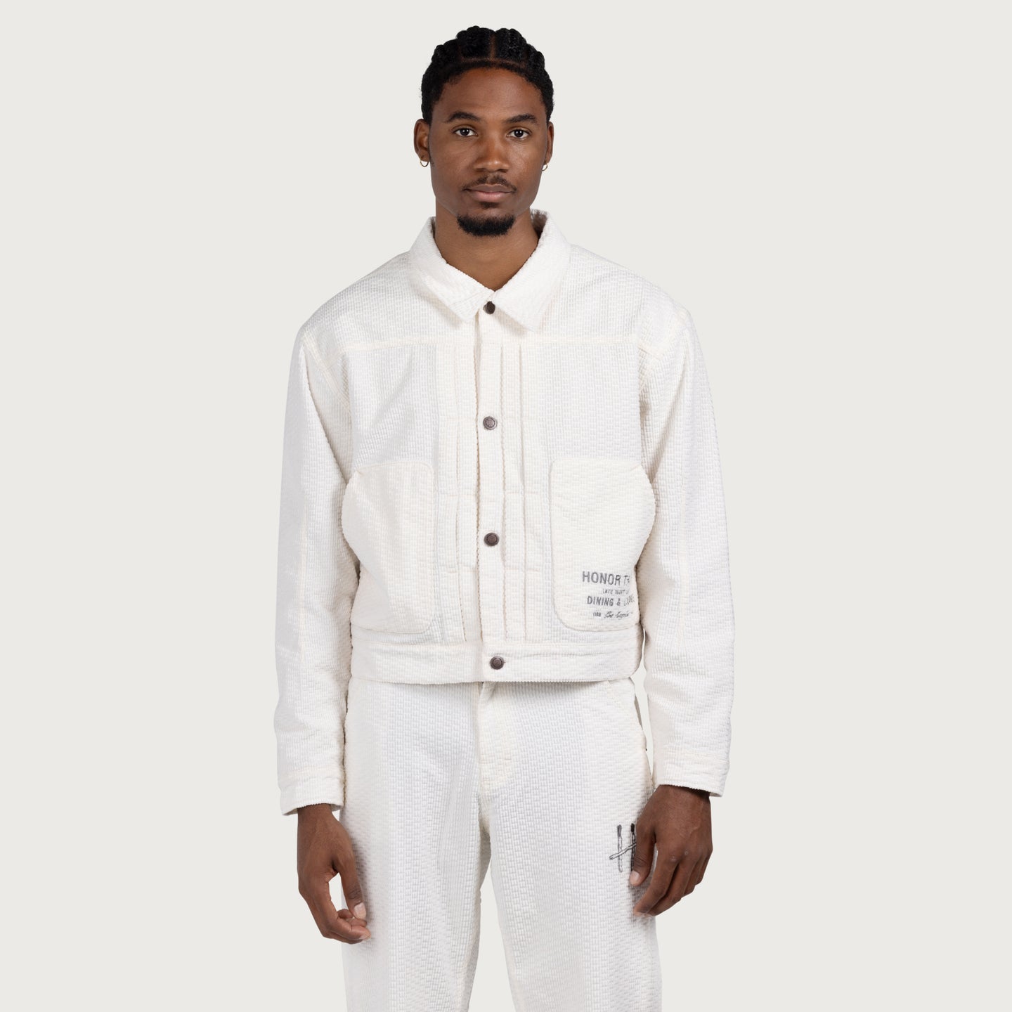 Cord Jacket - Bone