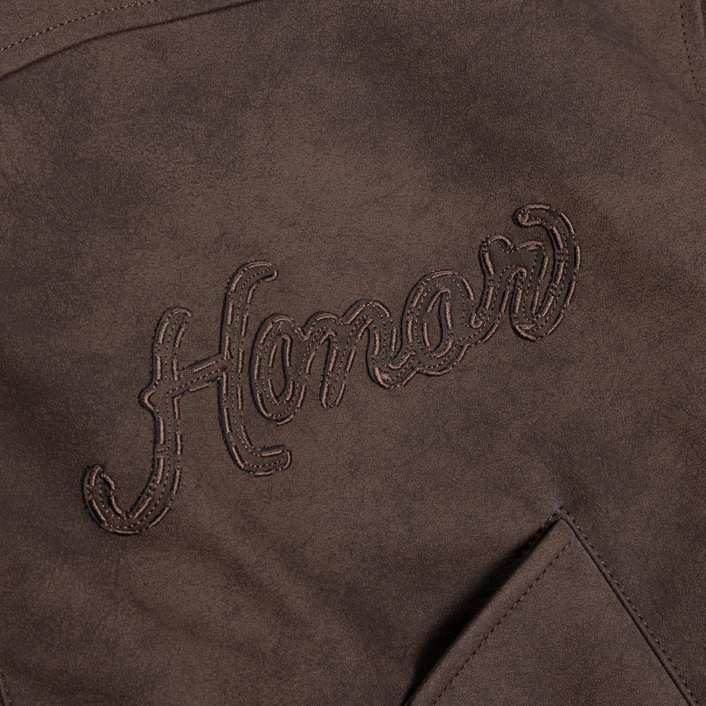 Aged Jacket - Brown
