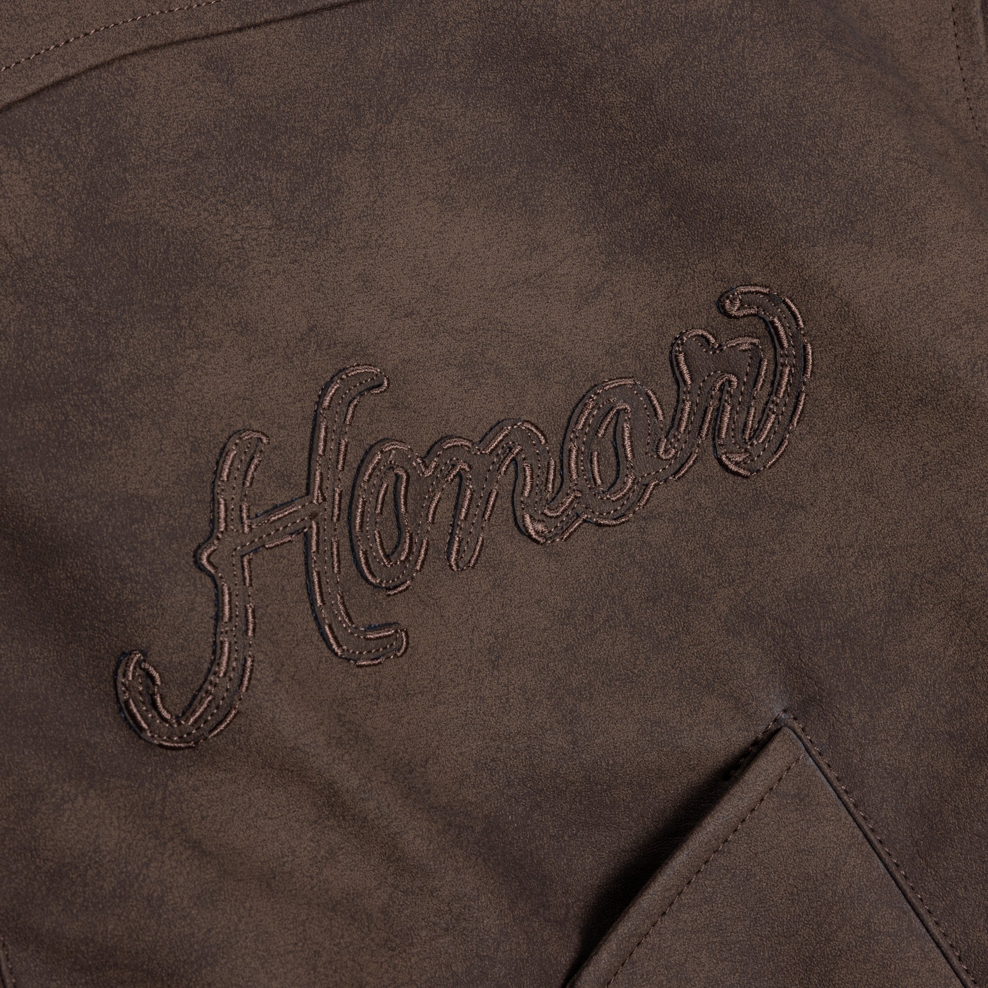 Aged Jacket - Brown
