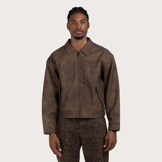 Aged Jacket - Brown