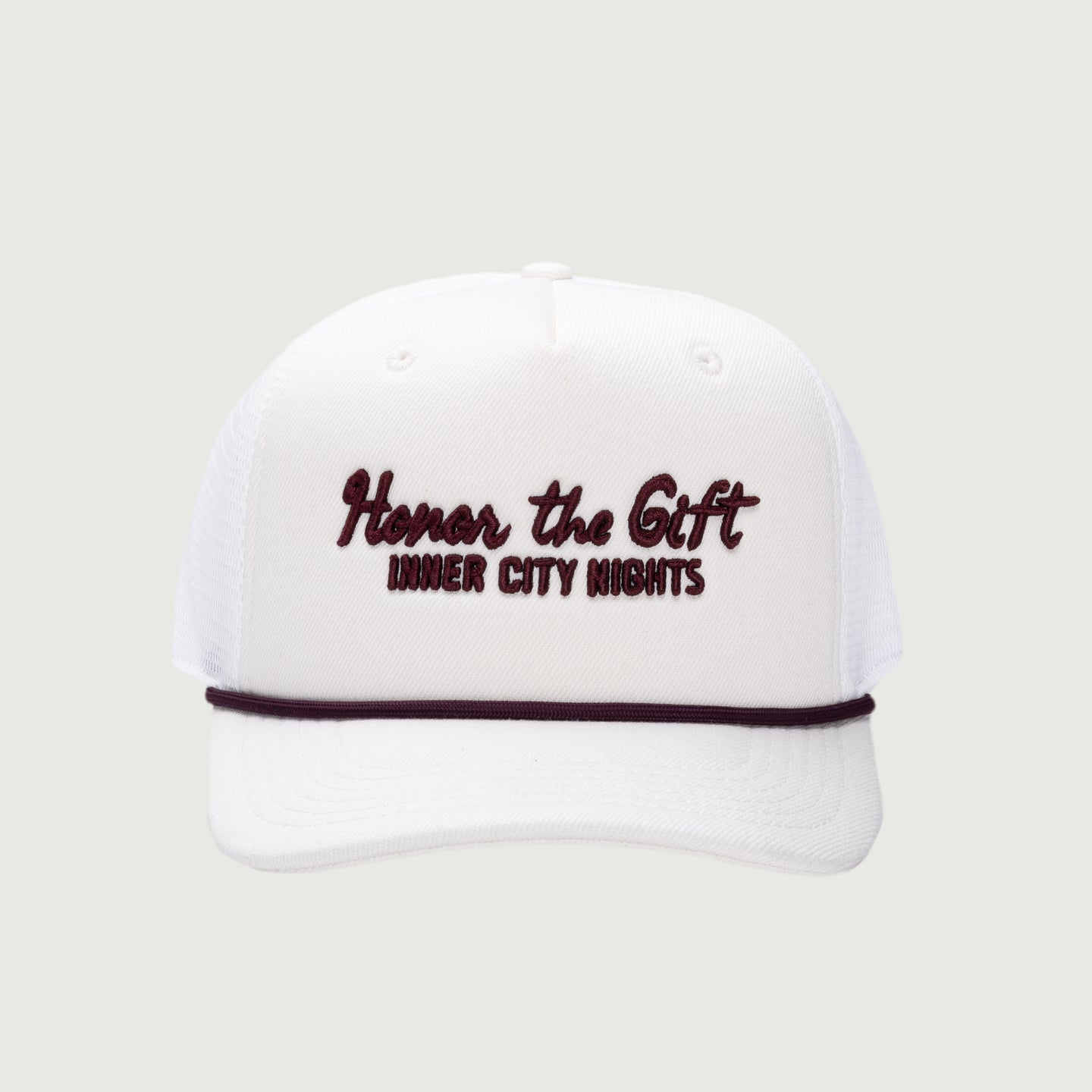 City Nights Trucker Cap - Bone