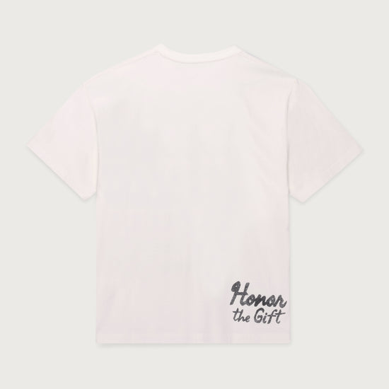 Live On The Air Tee - Bone