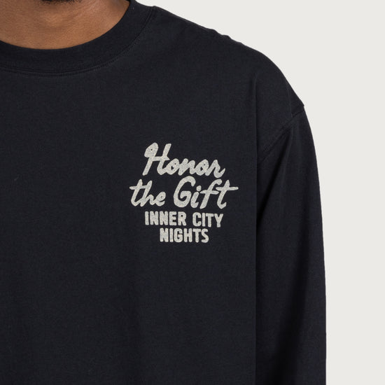 Late Night Dining Tee - Black