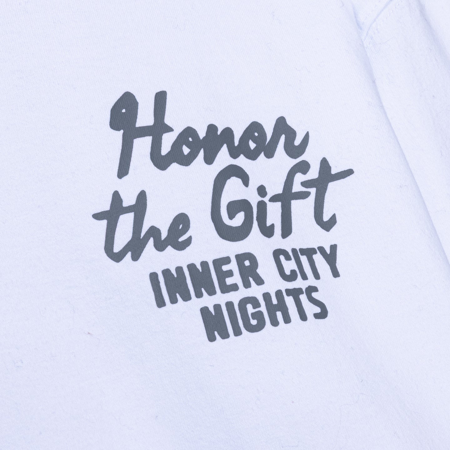 Late Night Dining Tee - White
