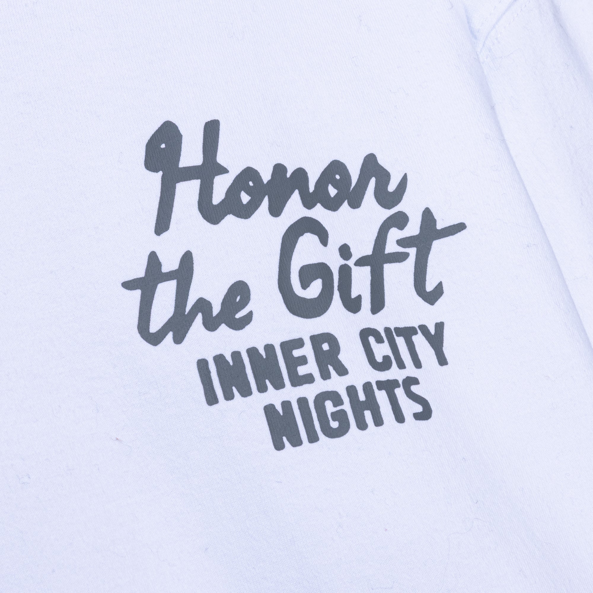 Late Night Dining Tee - White