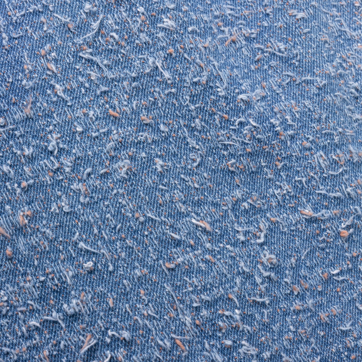 Washed Nep Yarn Denim Pant - Indigo