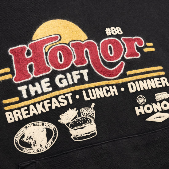 Honor Dining Hoodie - Grey