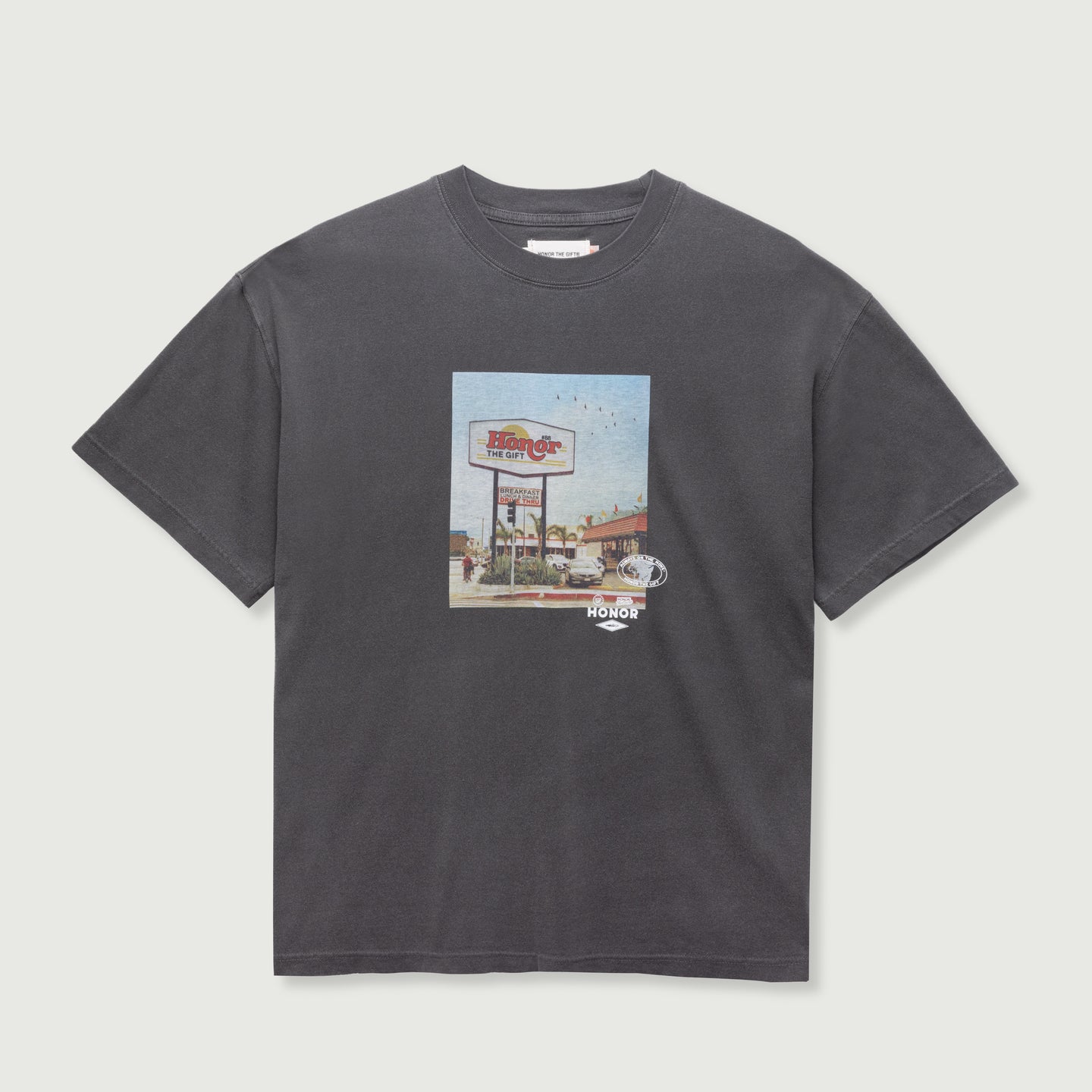 Honor Dining Tee - Black