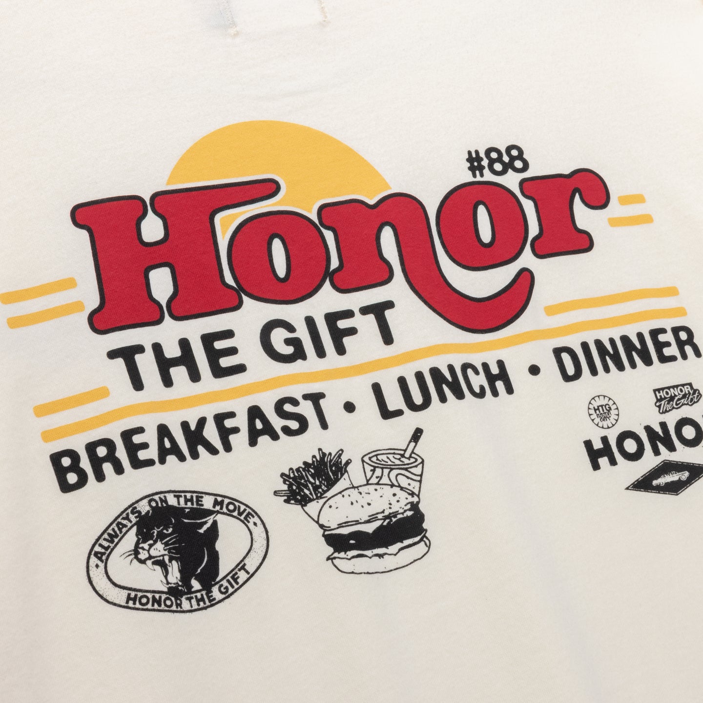 Honor Sign Tee - White