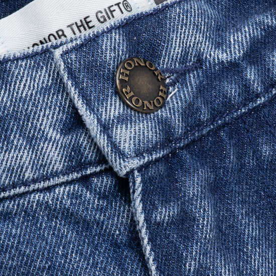 Washed Twill Pant - Indigo