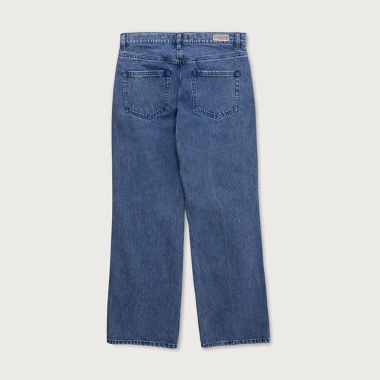 Washed Twill Pant - Indigo