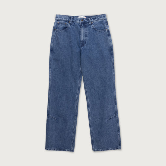 Washed Twill Pant - Indigo