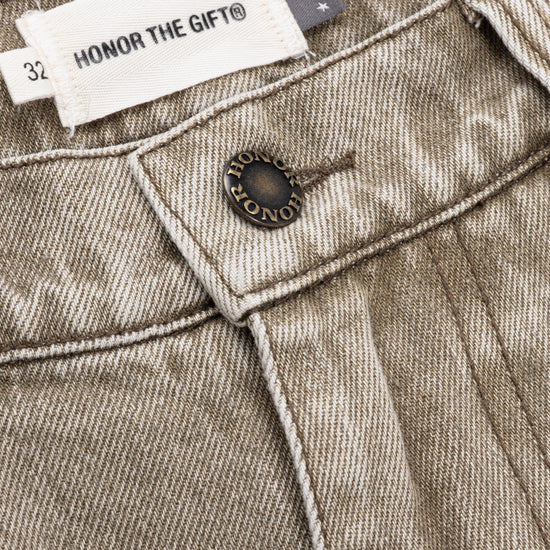 Washed Twill Pant - Taupe
