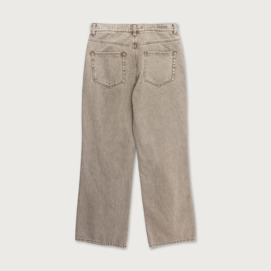 Washed Twill Pant - Taupe