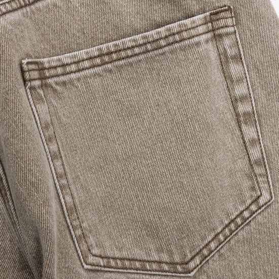 Washed Twill Pant - Taupe