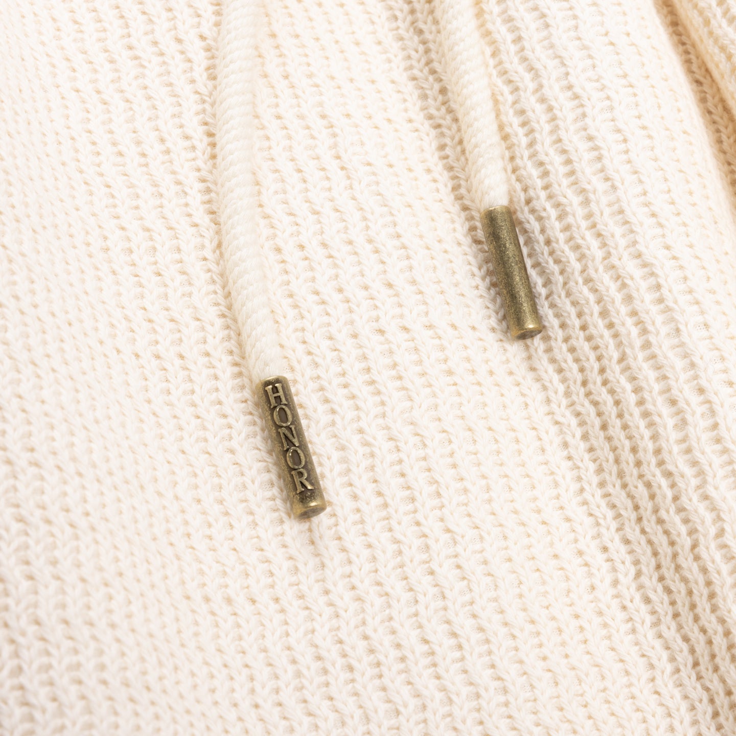 Wavy Knit Pant - Bone