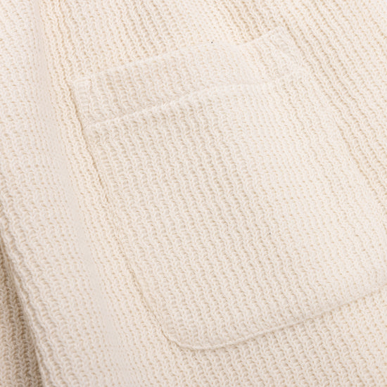 Wavy Knit Pant - Bone