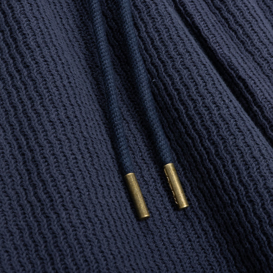 Wavy Knit Pant - Navy