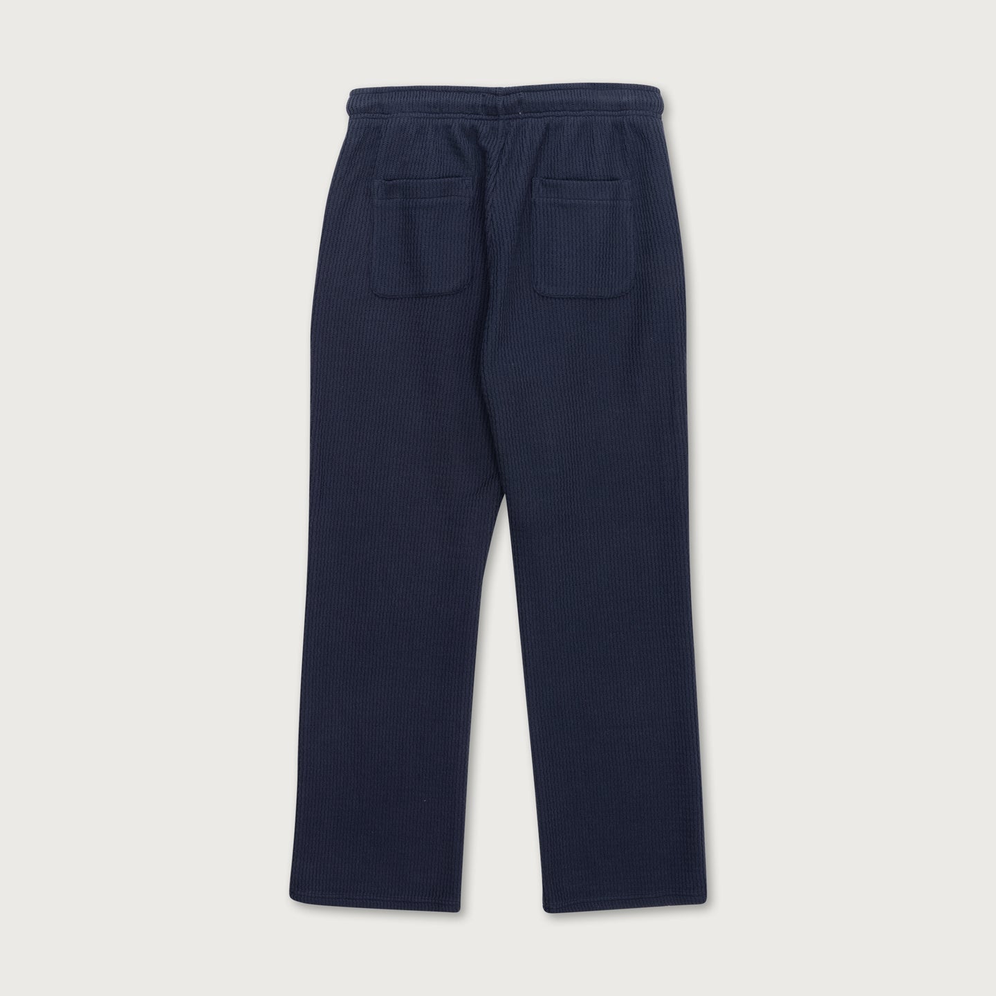 Wavy Knit Pant - Navy