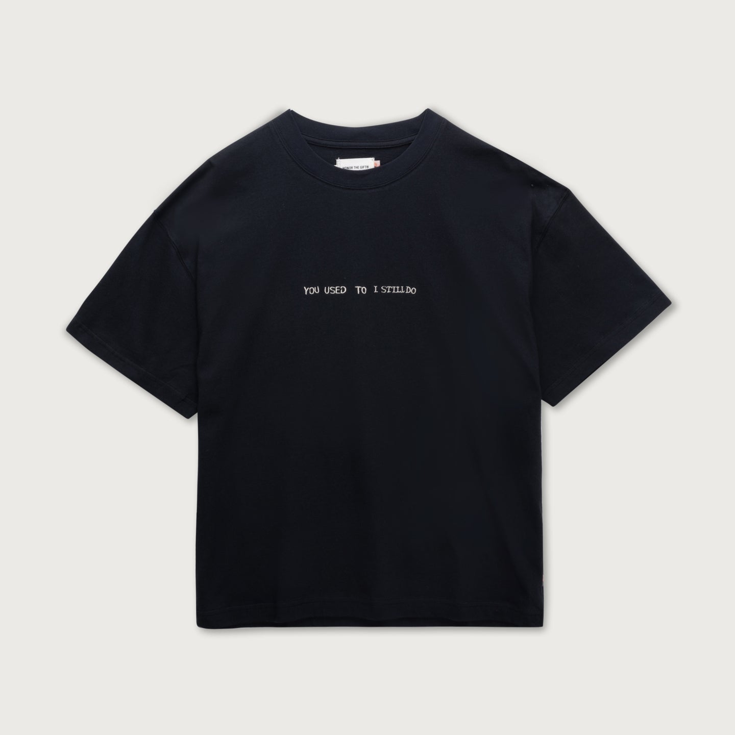 You Used To I Still Do Tee - Black