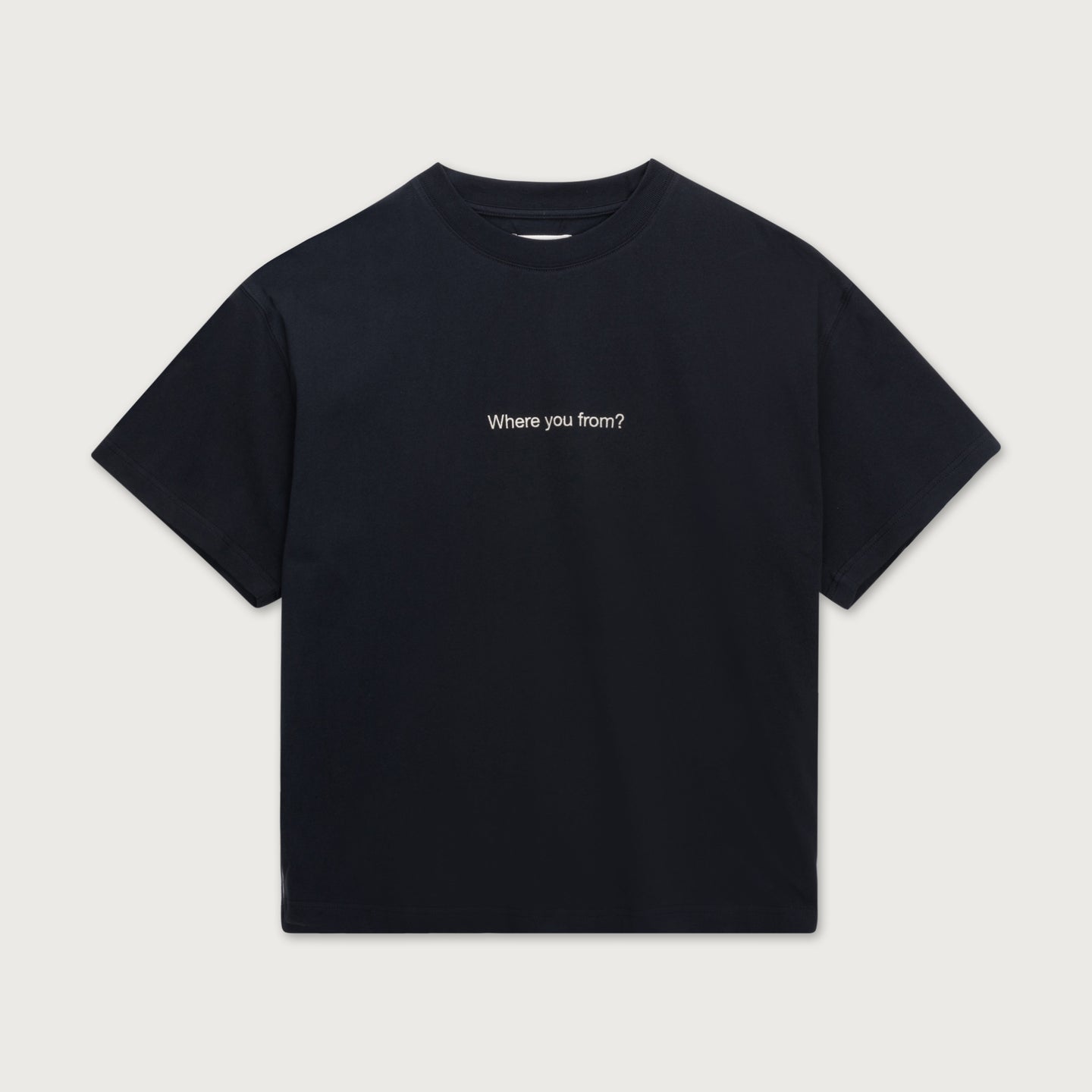 Where You From Tee - Black