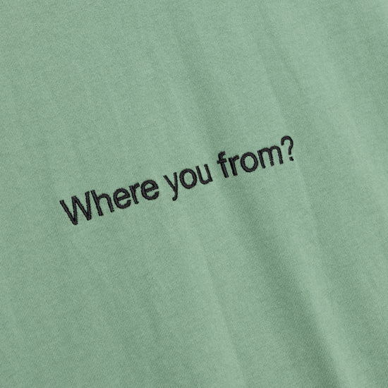 Where You From Tee - Mint
