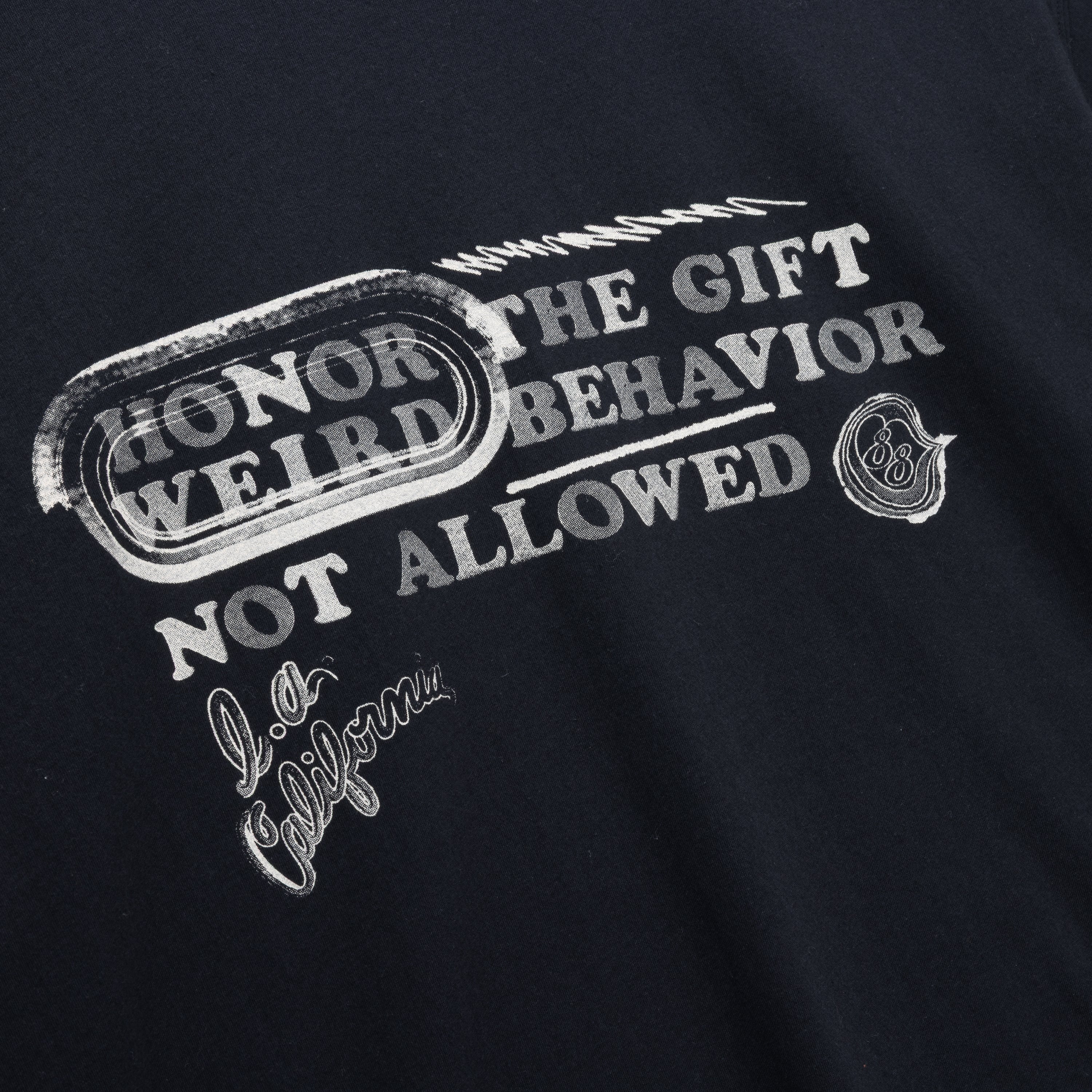 Weird Behavior S/S Tee - Black