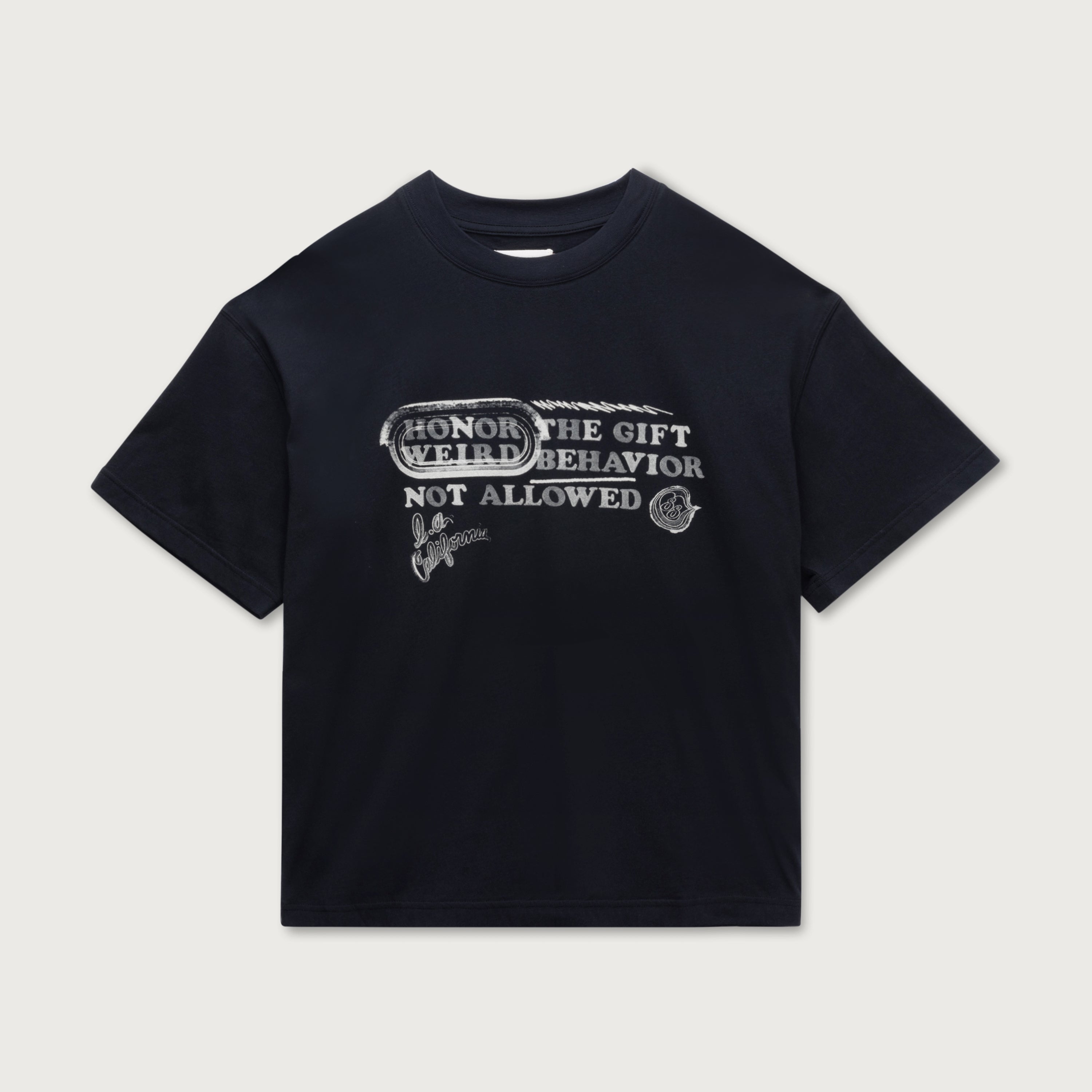 Weird Behavior S/S Tee - Black