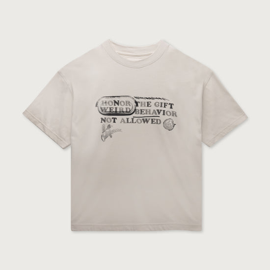 Weird Behavior S/S Tee - Taupe