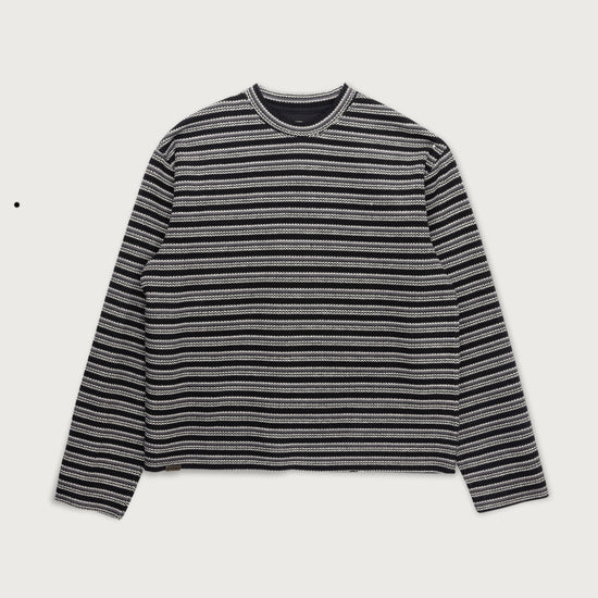 Speak Striped Crew - Black