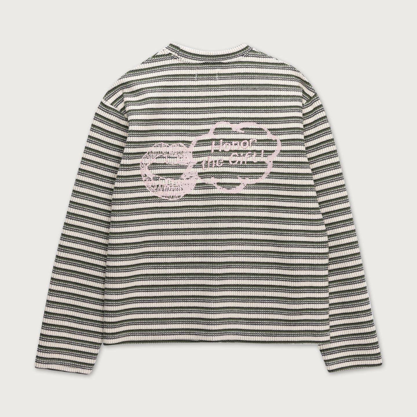 Speak Striped Crew - Olive