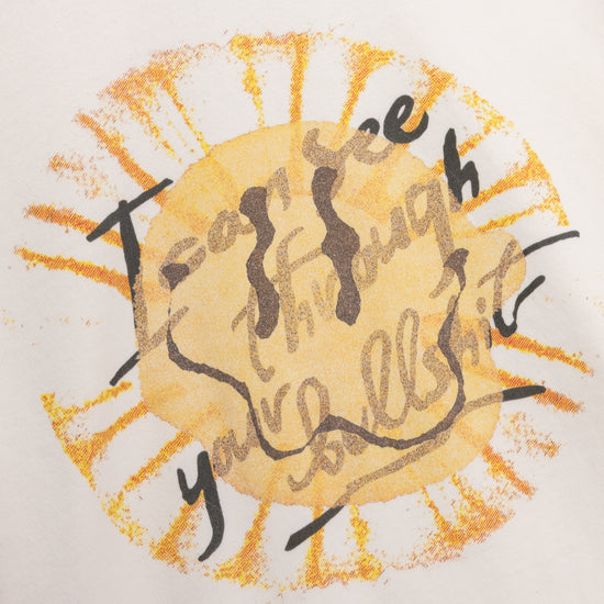 I Can See Through Your Bullshit Crew - White