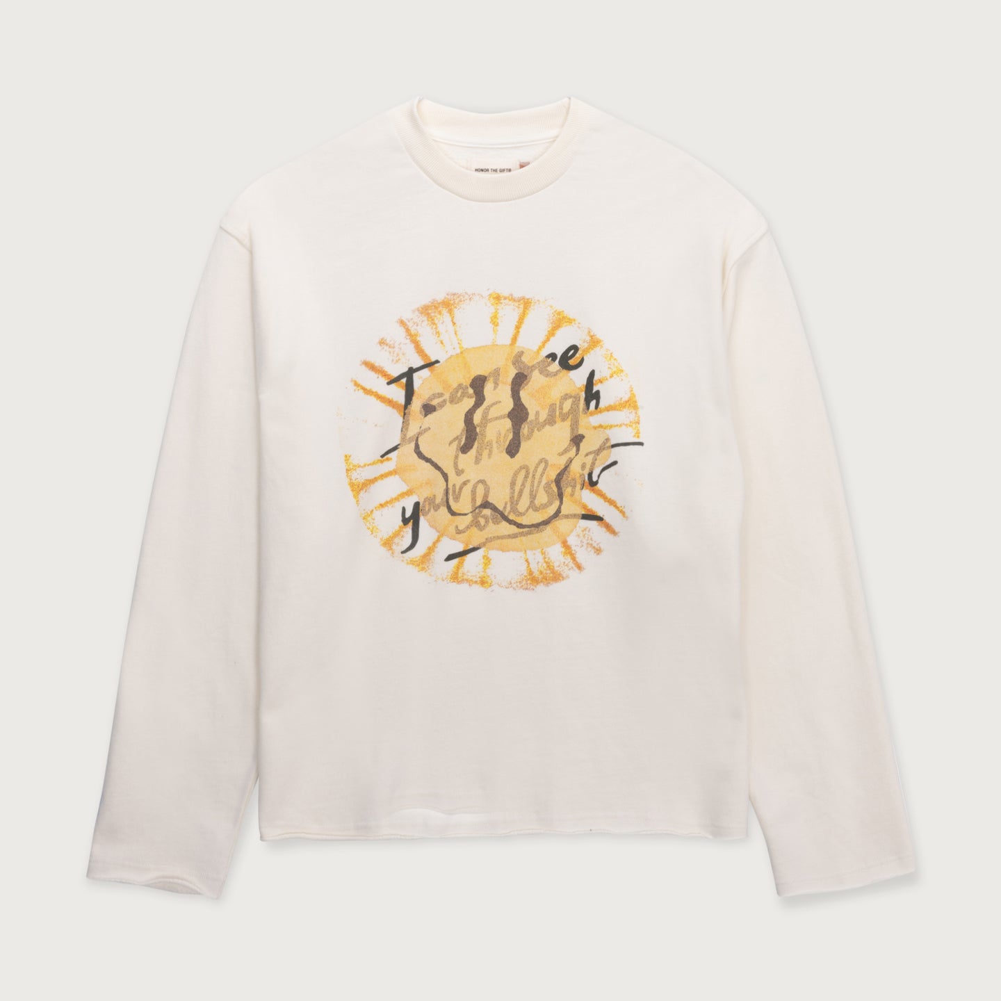 I Can See Through Your Bullshit Crew - White