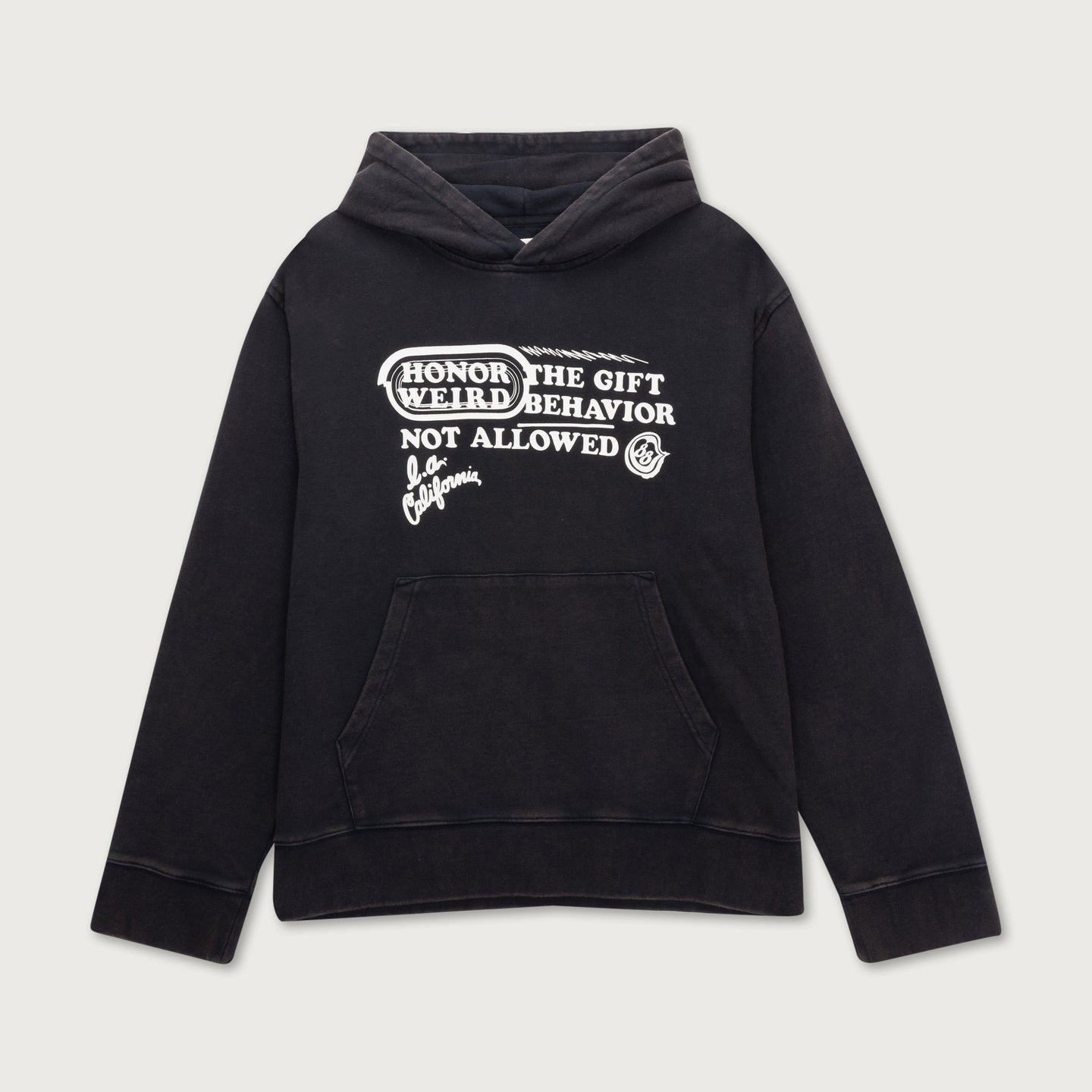 Not Allowed Hoodie - Black
