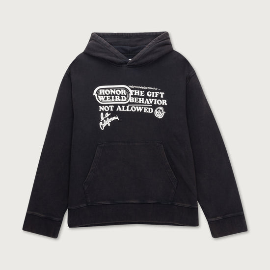 Not Allowed Hoodie - Black