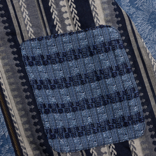 Indigo Tapestry Hoodie - Indigo