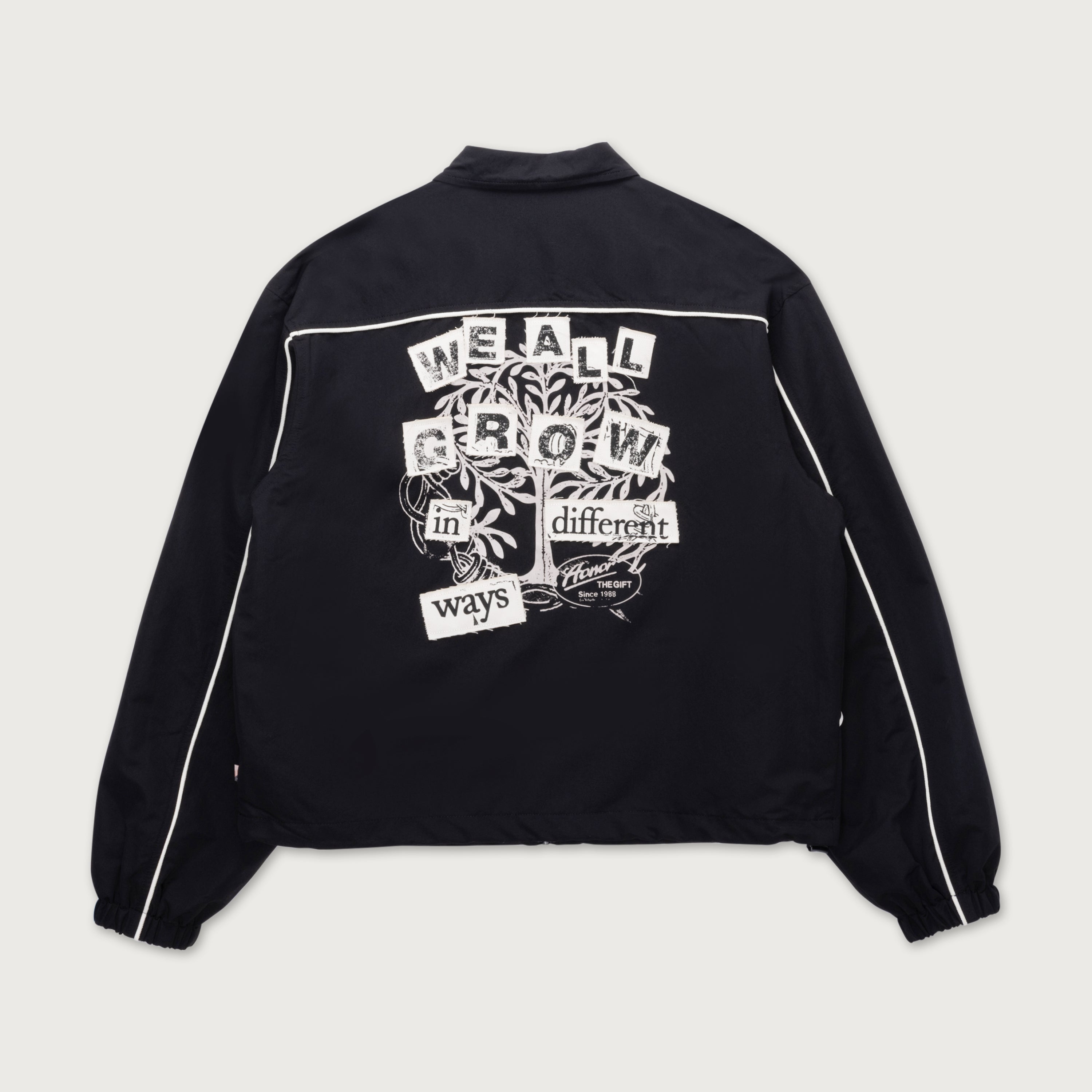Growth Track Jacket - Black