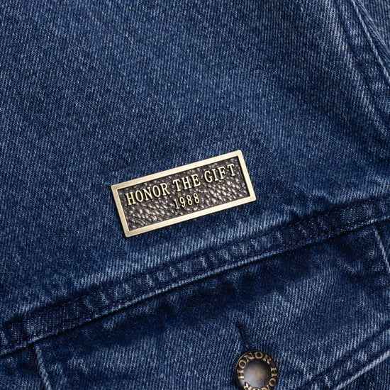 Washed Twill Trucker - Indigo