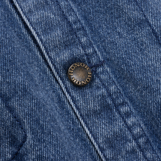 Washed Twill Trucker - Indigo