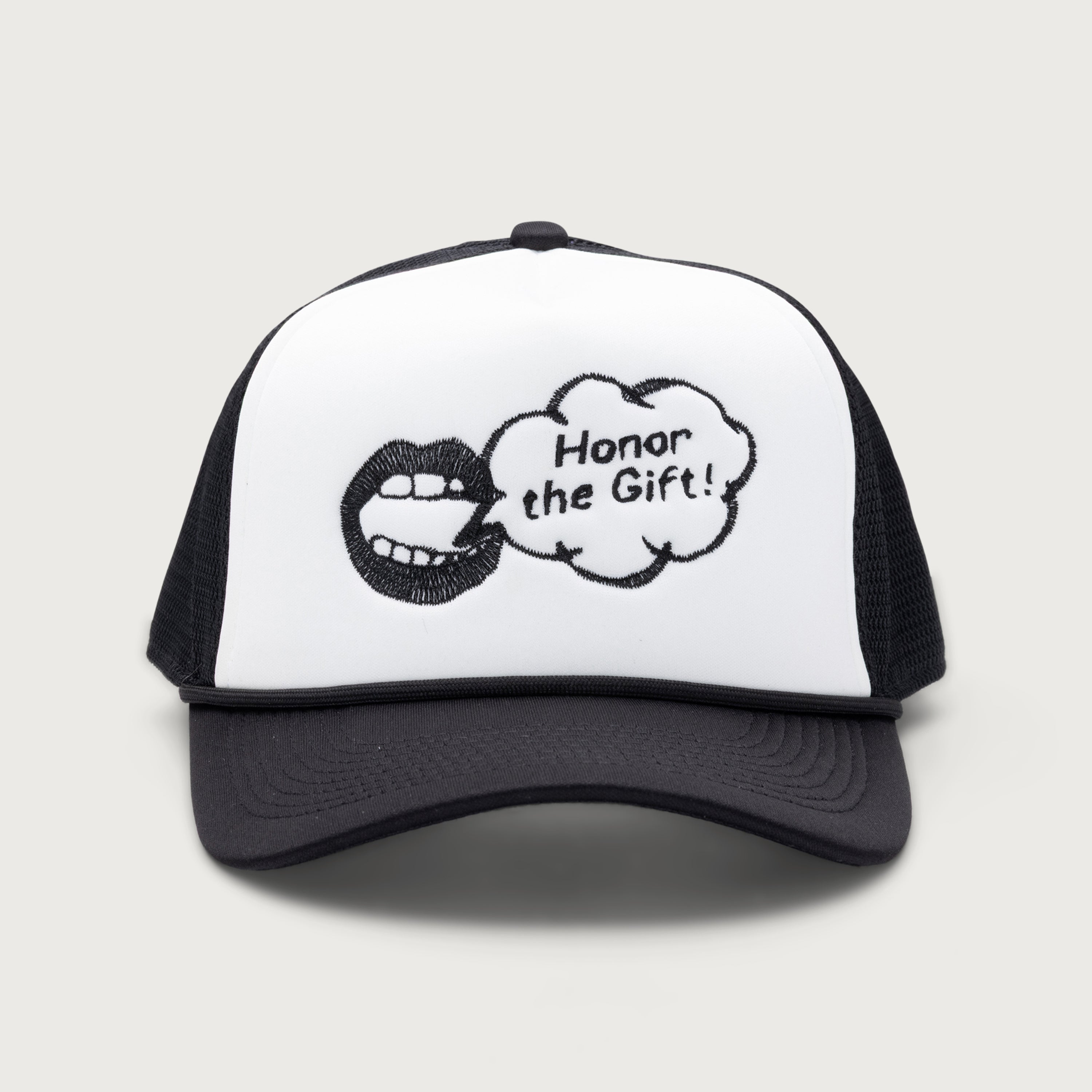 Speak Trucker Cap - Black