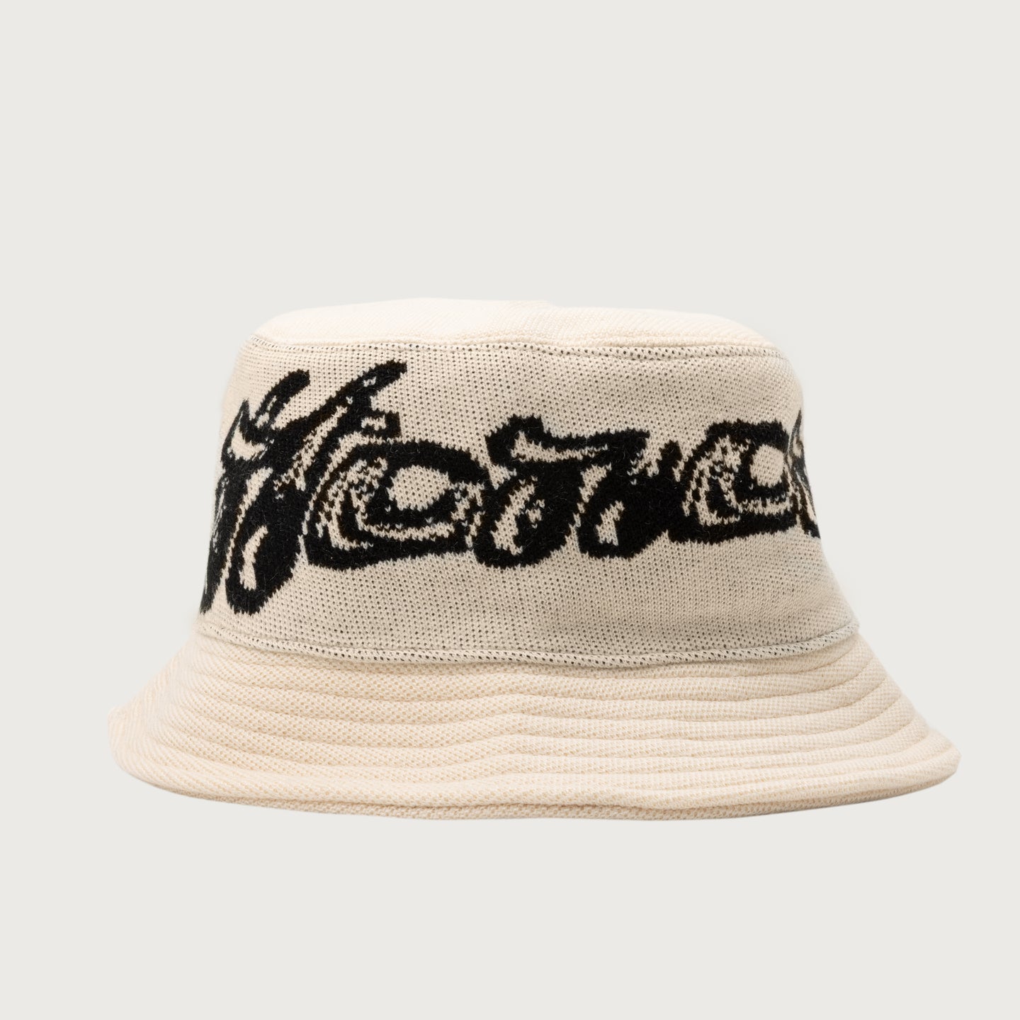 #88 Jacquard Bucket Hat - Bone