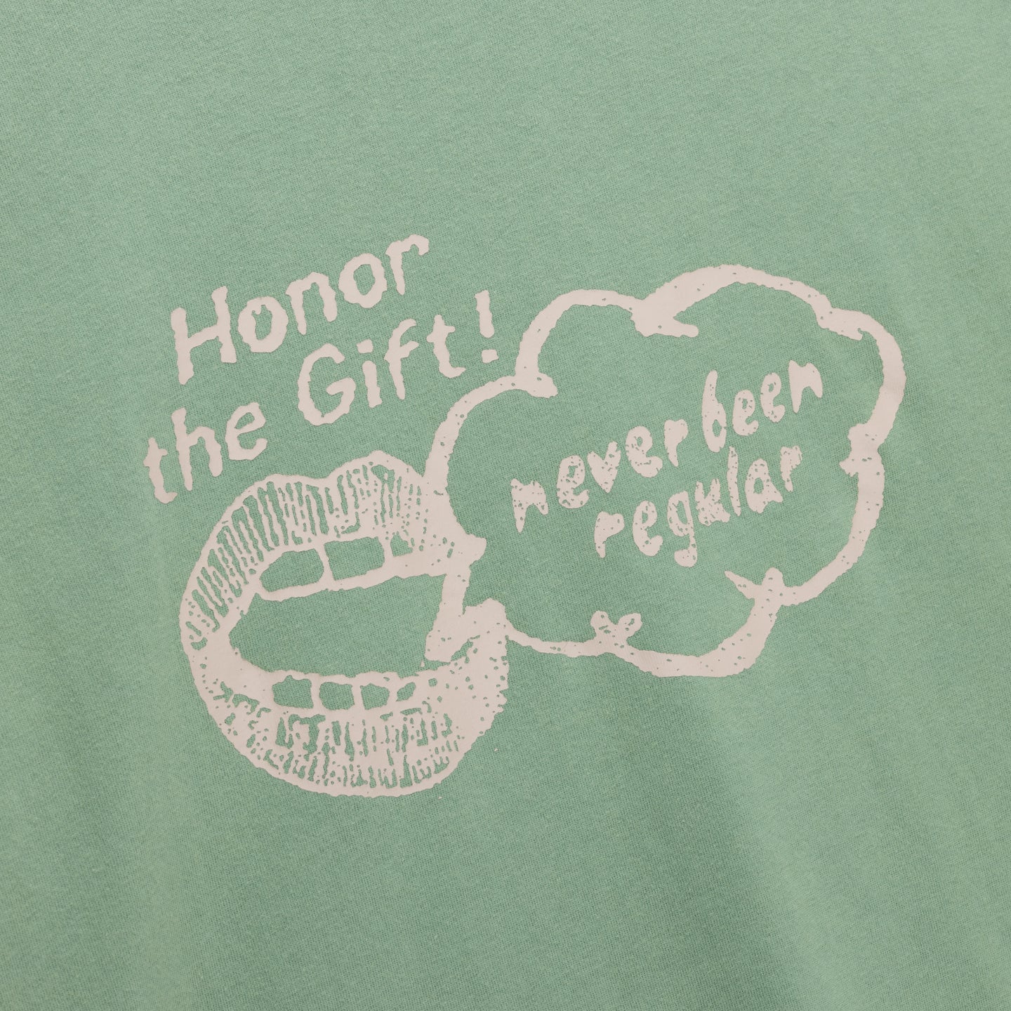 Never Been Regular Tee - Mint