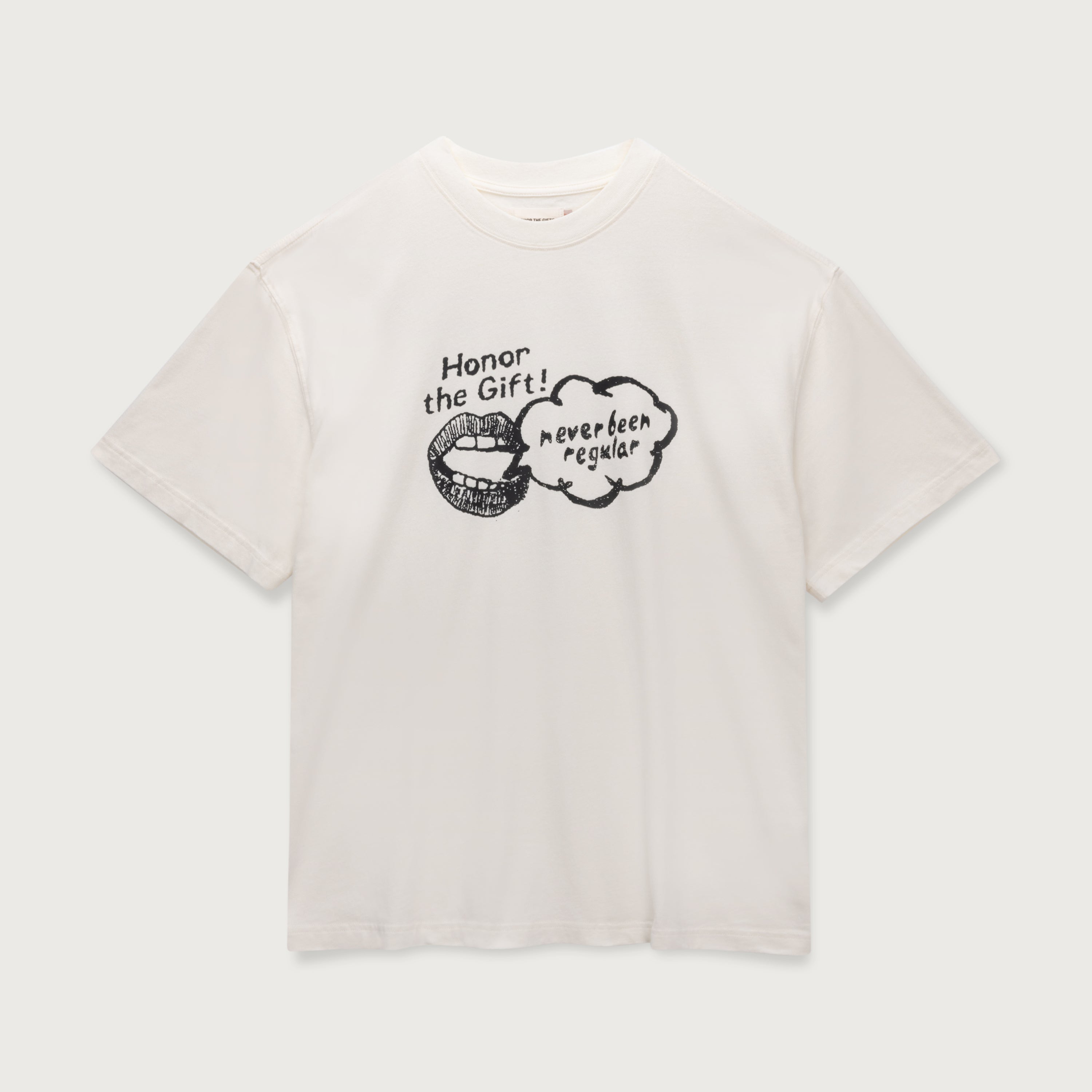 Never Been Regular Tee - White