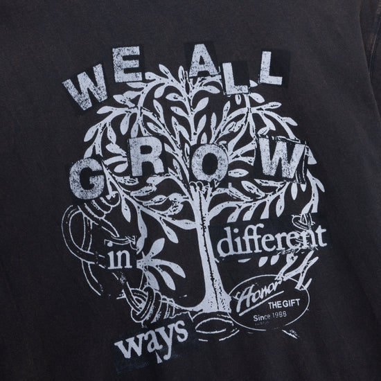 We All Grow Tee - Black