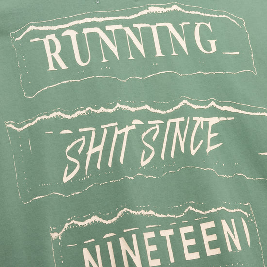 Running Shit L/S Tee - Mint
