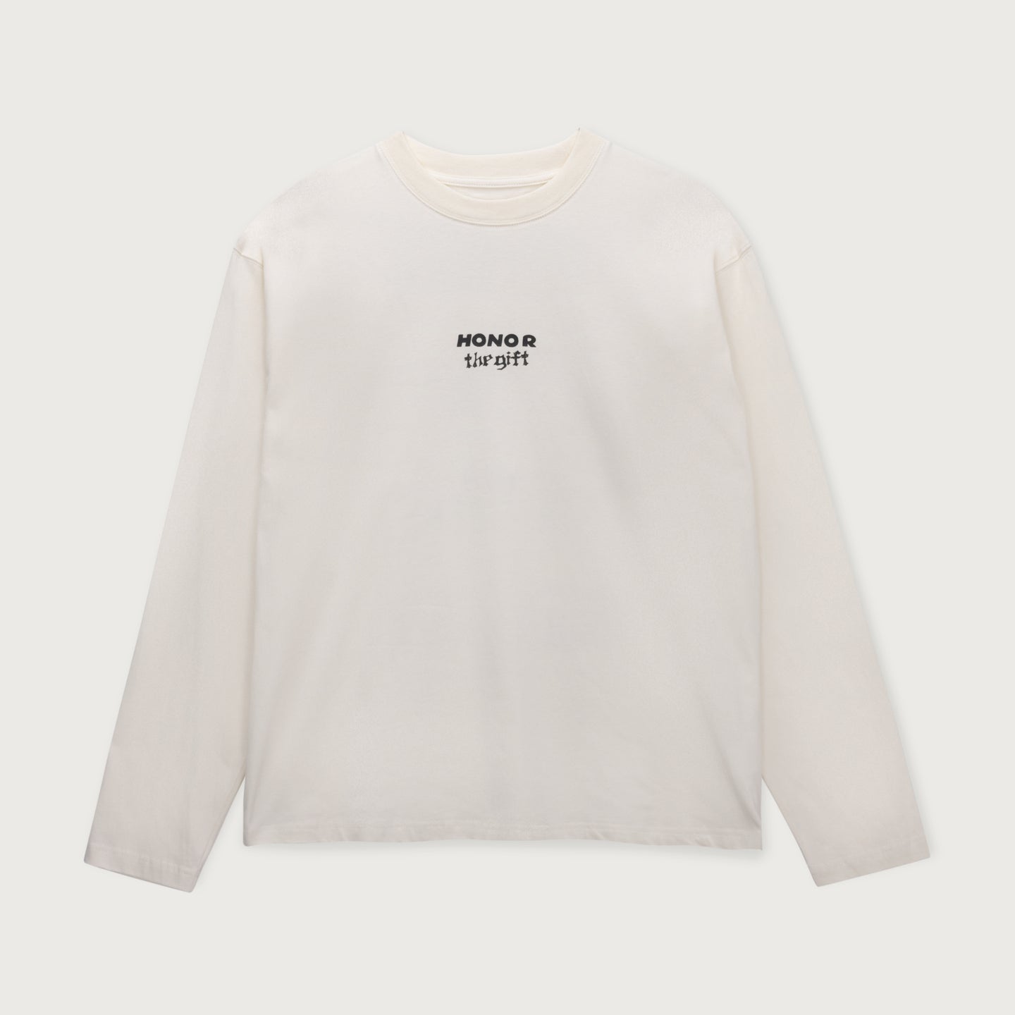 Running Shit L/S Tee - White