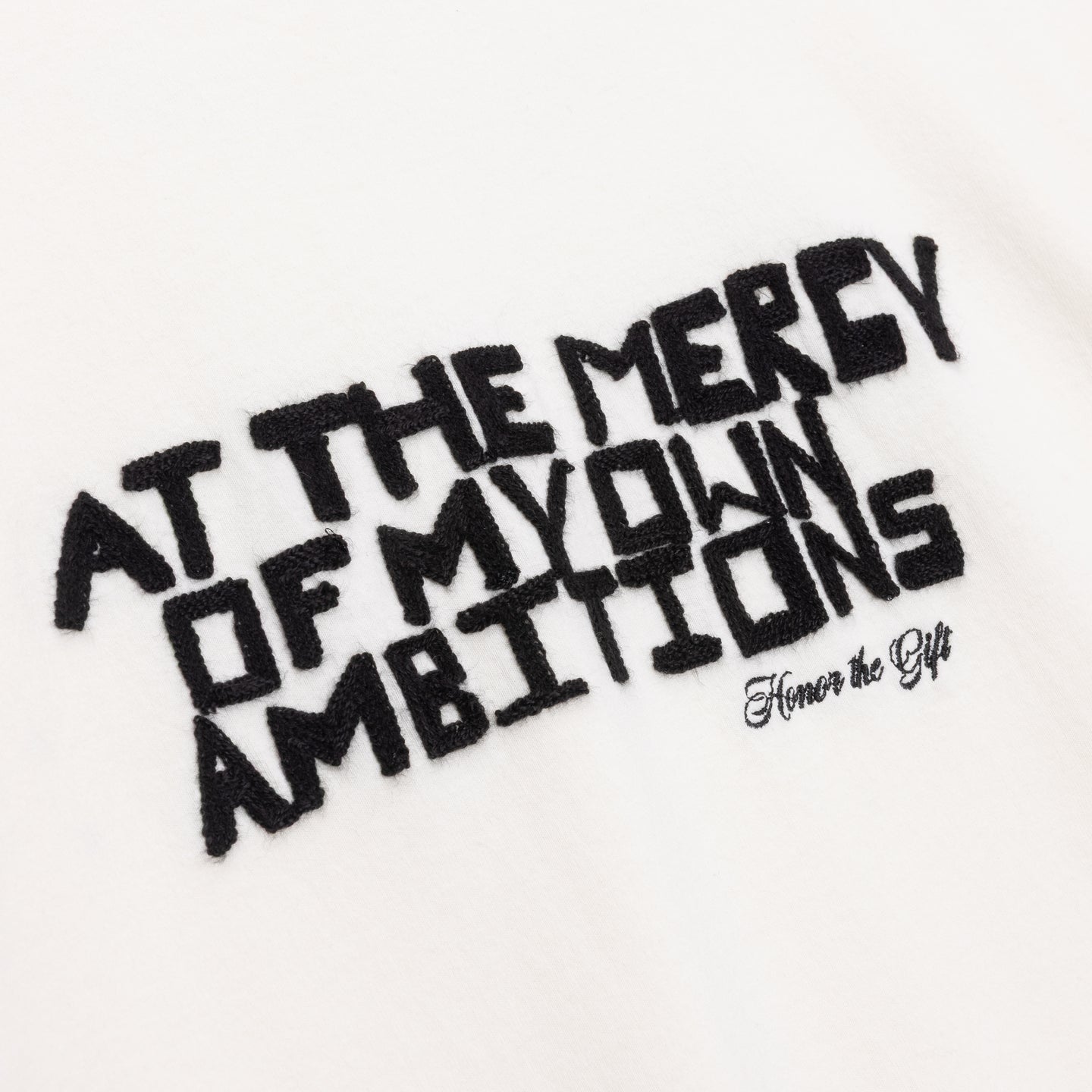 Ambitions Tee - White