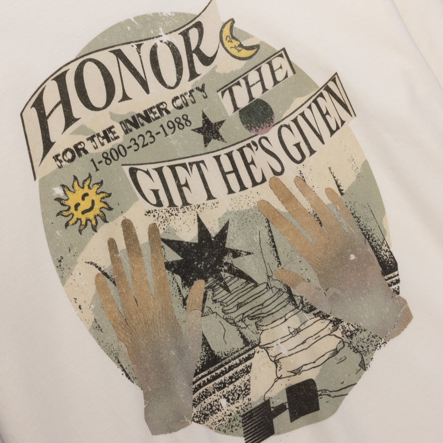 Gift He's Given Tee - White